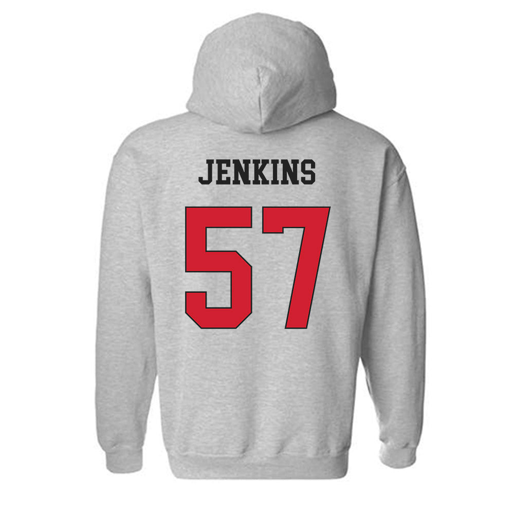 Maryland - NCAA Football : Bryce Jenkins - Classic Shersey Hooded Sweatshirt-1