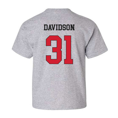 Maryland - NCAA Men's Lacrosse : Trace Davidson - Classic Shersey Youth T-Shirt-1