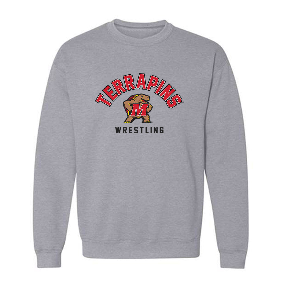 Maryland - NCAA Wrestling : Joey Schneck - Crewneck Sweatshirt