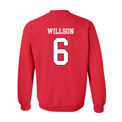 Maryland - NCAA Baseball : Liam Willson - Classic Shersey Crewneck Sweatshirt-1