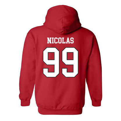 Maryland - NCAA Football : Dimitry Nicolas - Hooded Sweatshirt