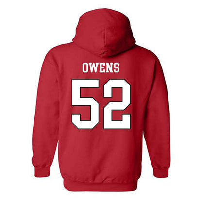 Maryland - NCAA Men's Lacrosse : Trevor Owens - Classic Shersey Hooded Sweatshirt-1