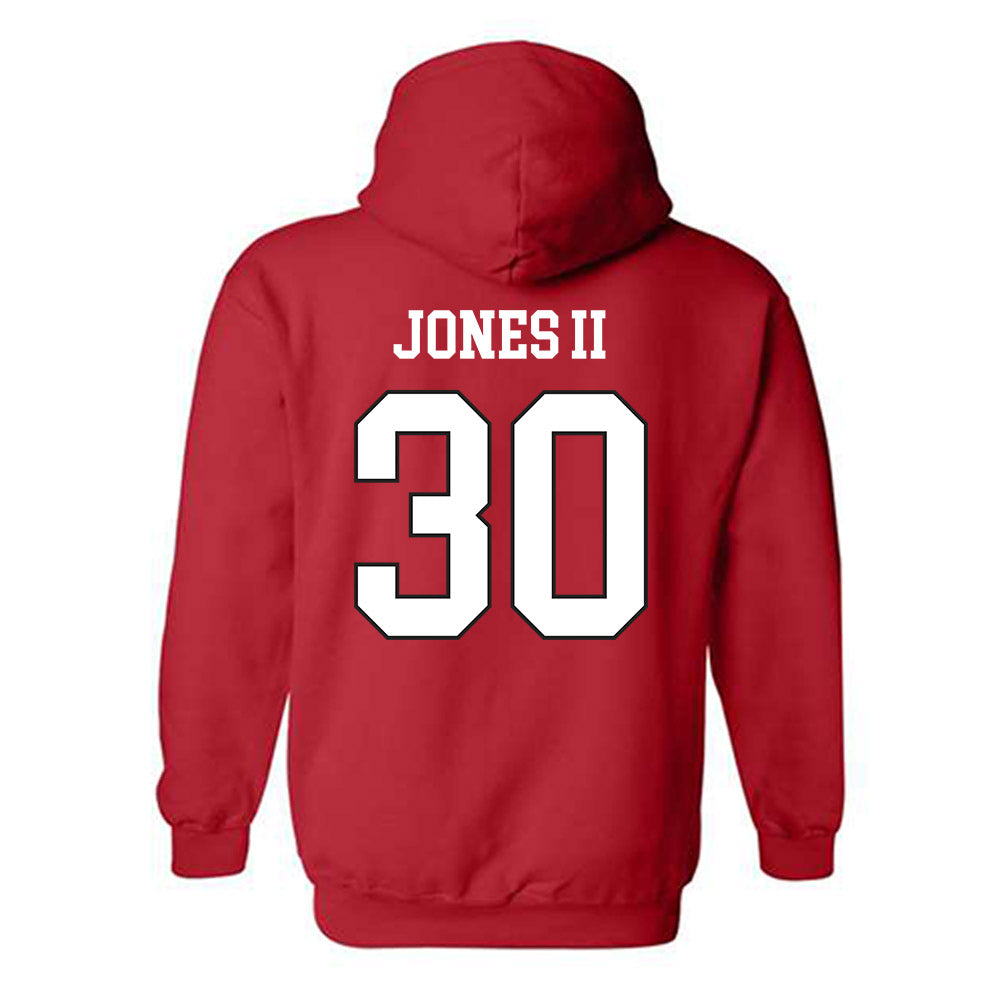 Maryland - NCAA Baseball : Paul Jones II - Classic Shersey Hooded Sweatshirt-1