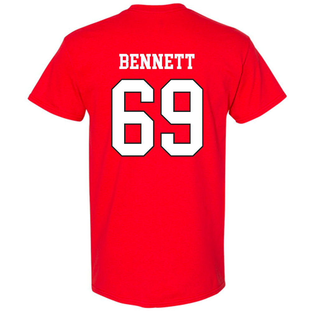 Maryland - NCAA Football : Logan Bennett - T-Shirt