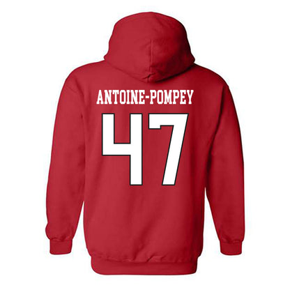 Maryland - NCAA Football : Sebastian Antoine-Pompey - Classic Shersey Hooded Sweatshirt