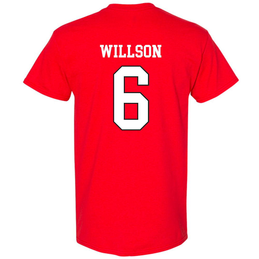 Maryland - NCAA Baseball : Liam Willson - Classic Shersey T-Shirt-1
