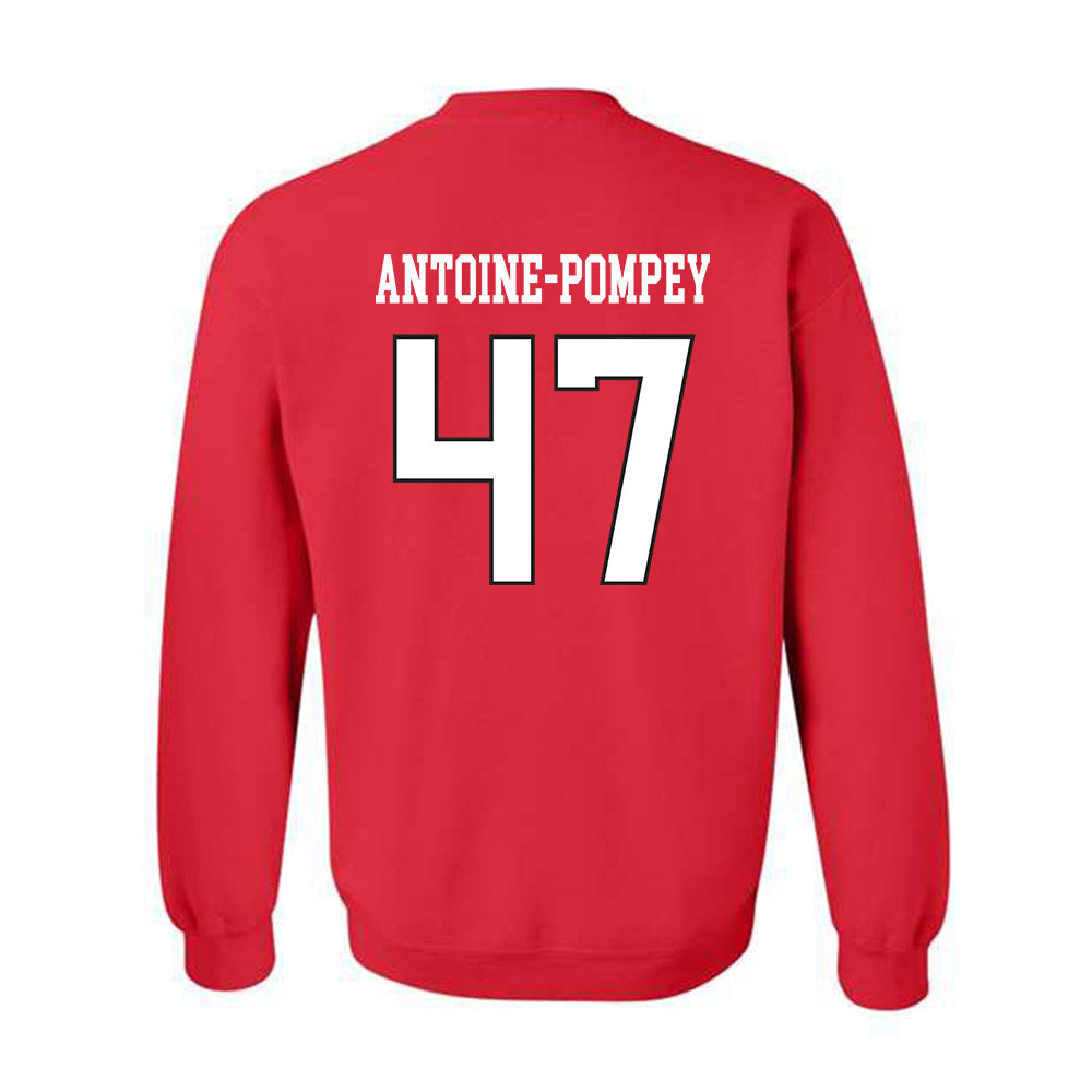Maryland - NCAA Football : Sebastian Antoine-Pompey - Classic Shersey Crewneck Sweatshirt