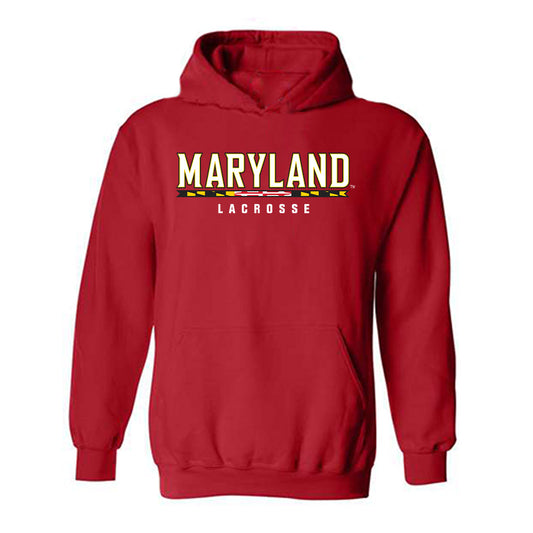 Maryland - NCAA Women's Lacrosse : Lexi Dupcak - Classic Shersey Hooded Sweatshirt-0