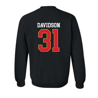 Maryland - NCAA Men's Lacrosse : Trace Davidson - Classic Shersey Crewneck Sweatshirt-1