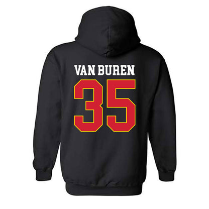 Maryland - NCAA Baseball : Ryan Van Buren - Classic Shersey Hooded Sweatshirt-1