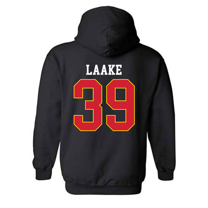 Maryland - NCAA Men's Lacrosse : Peter Laake - Classic Shersey Hooded Sweatshirt-1