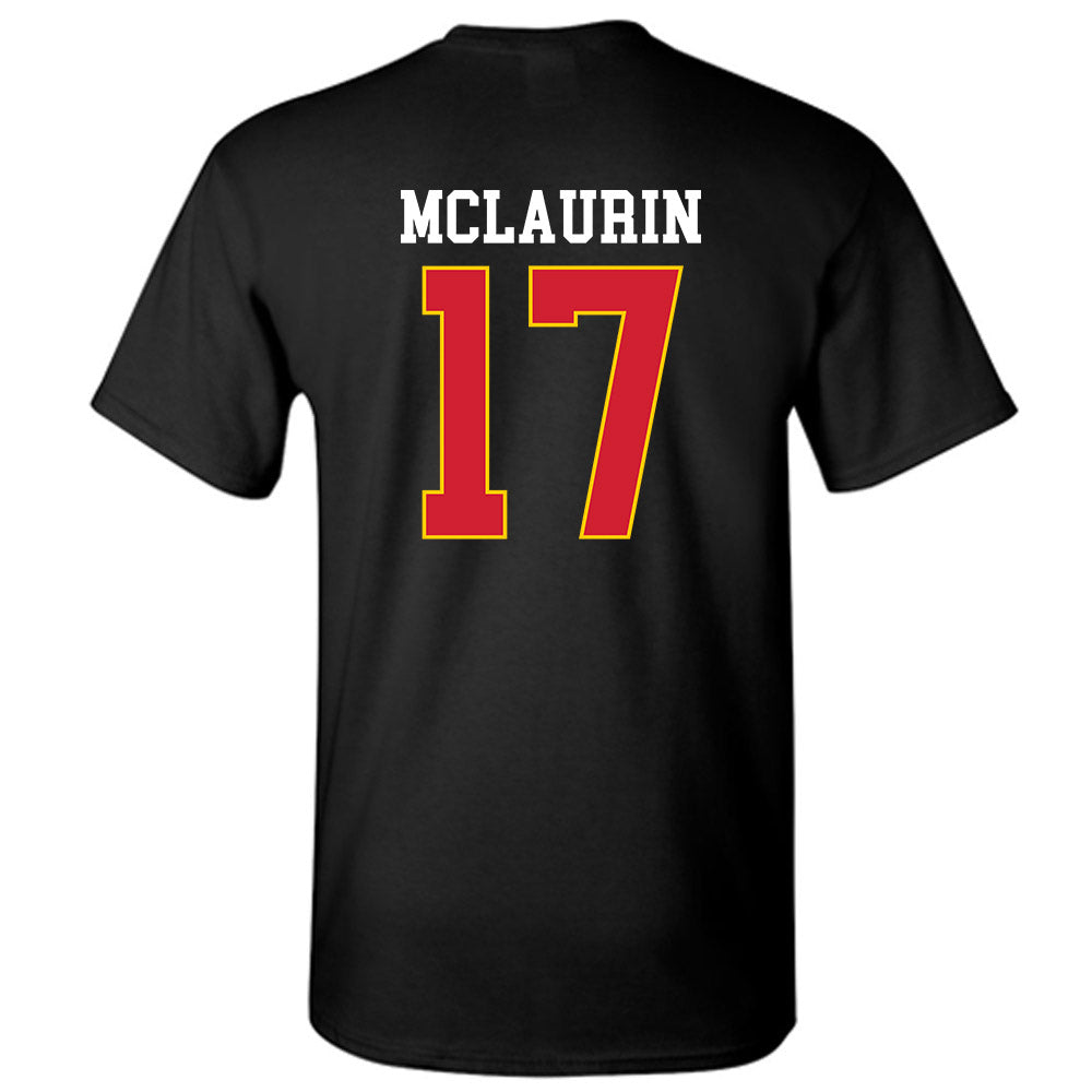 Maryland - NCAA Football : Josiah Mclaurin - T-Shirt