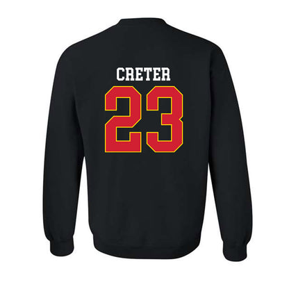Maryland - NCAA Men's Lacrosse : Sean Creter - Classic Shersey Crewneck Sweatshirt-1