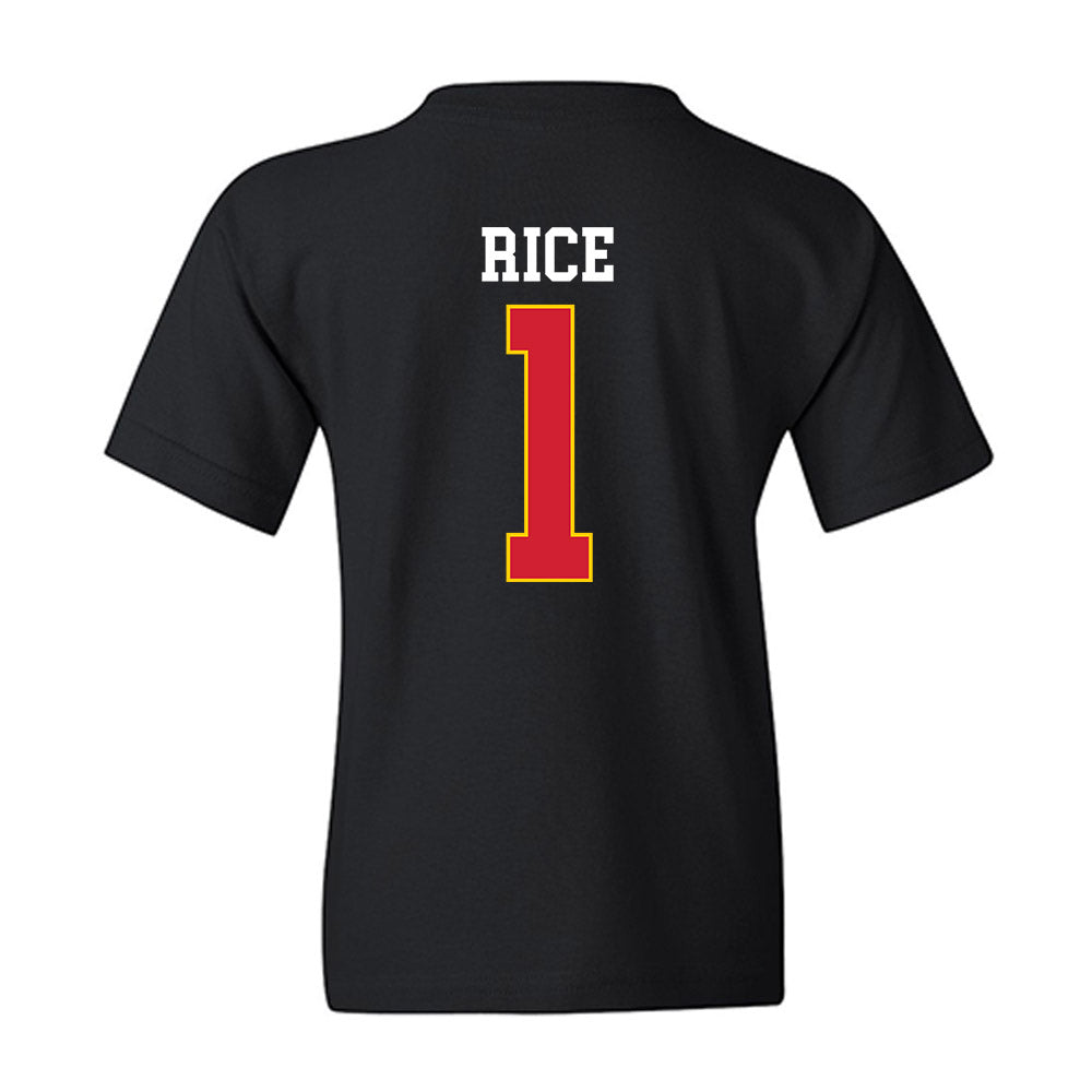 Maryland - NCAA Men's Basketball : Rodney Rice - Classic Shersey Youth T-Shirt-1