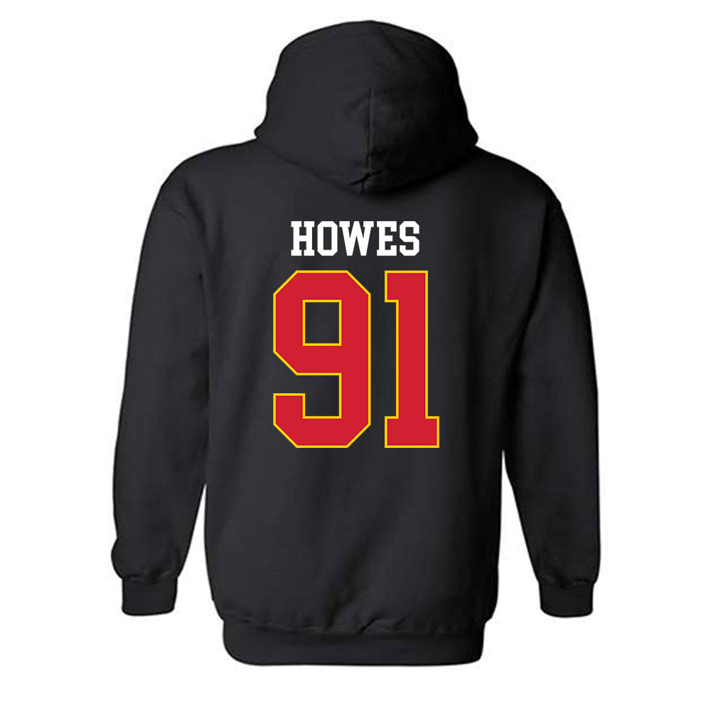 Maryland - NCAA Football : Jack Howes - Classic Shersey Hooded Sweatshirt