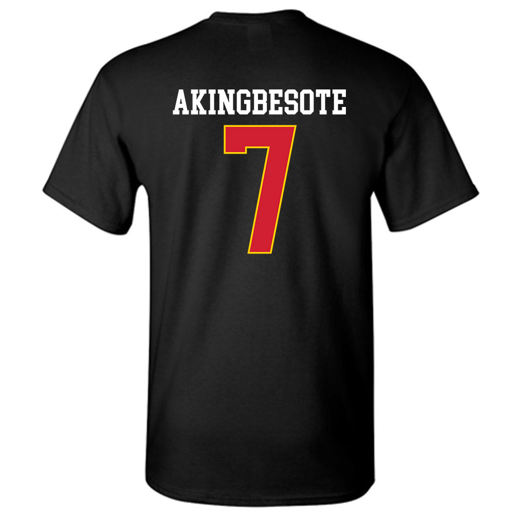 Maryland - NCAA Football : Tommy Akingbesote - T-Shirt