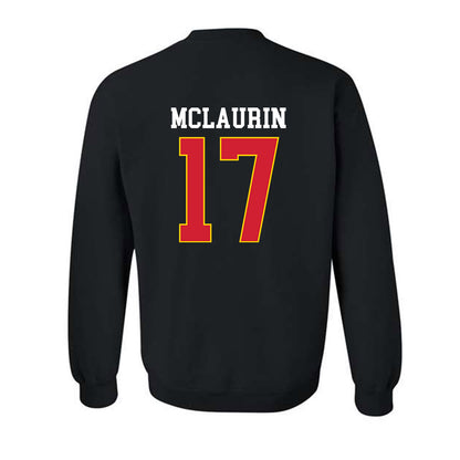 Maryland - NCAA Football : Josiah Mclaurin - Crewneck Sweatshirt