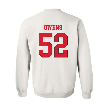 Maryland - NCAA Men's Lacrosse : Trevor Owens - Classic Shersey Crewneck Sweatshirt-1