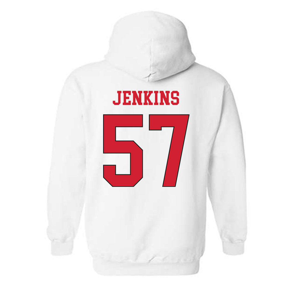 Maryland - NCAA Football : Bryce Jenkins - Classic Shersey Hooded Sweatshirt-1