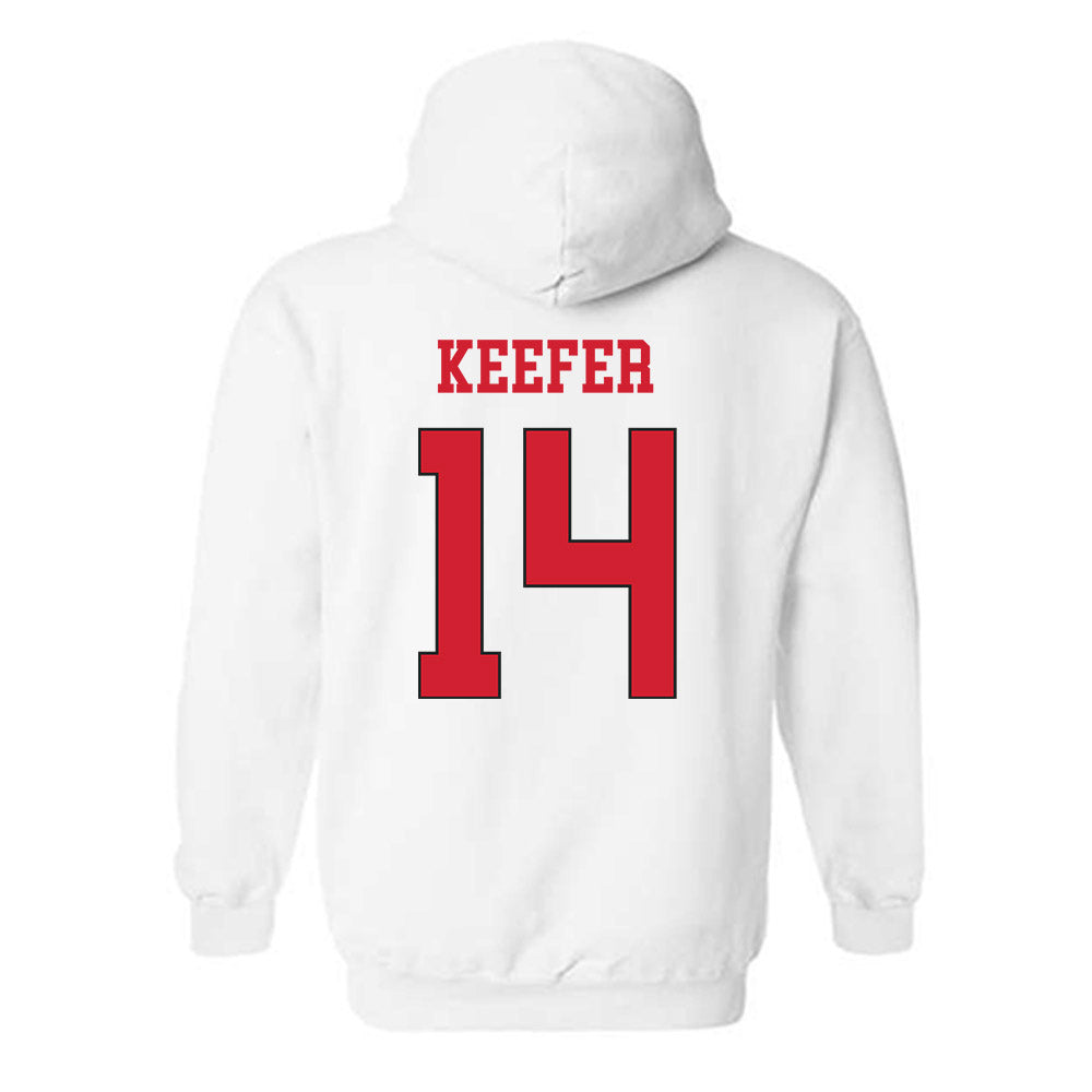 Maryland - NCAA Baseball : Luke Keefer - Classic Shersey Hooded Sweatshirt-1