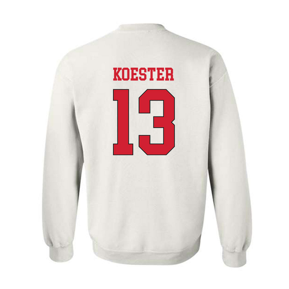 Maryland - NCAA Baseball : Logan Koester - Classic Shersey Crewneck Sweatshirt-1