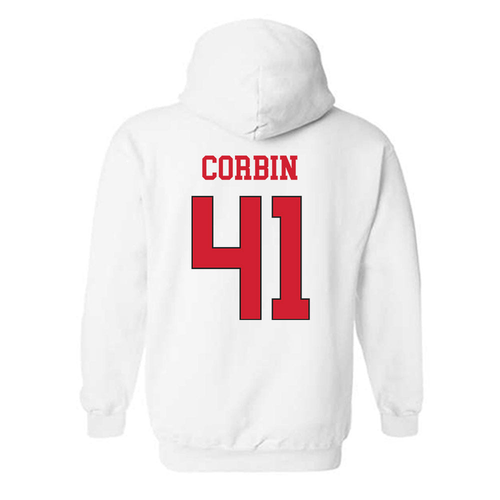 Maryland - NCAA Baseball : Parker Corbin - Classic Shersey Hooded Sweatshirt-1