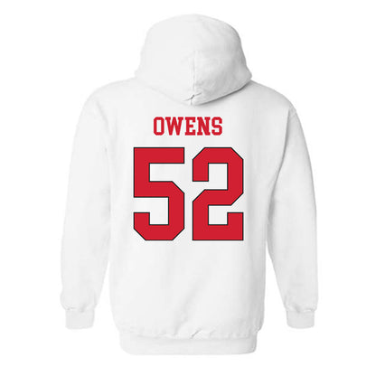 Maryland - NCAA Men's Lacrosse : Trevor Owens - Classic Shersey Hooded Sweatshirt-1