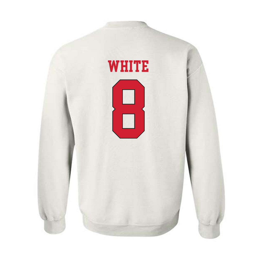 Maryland - NCAA Football : Mekhai White - Crewneck Sweatshirt