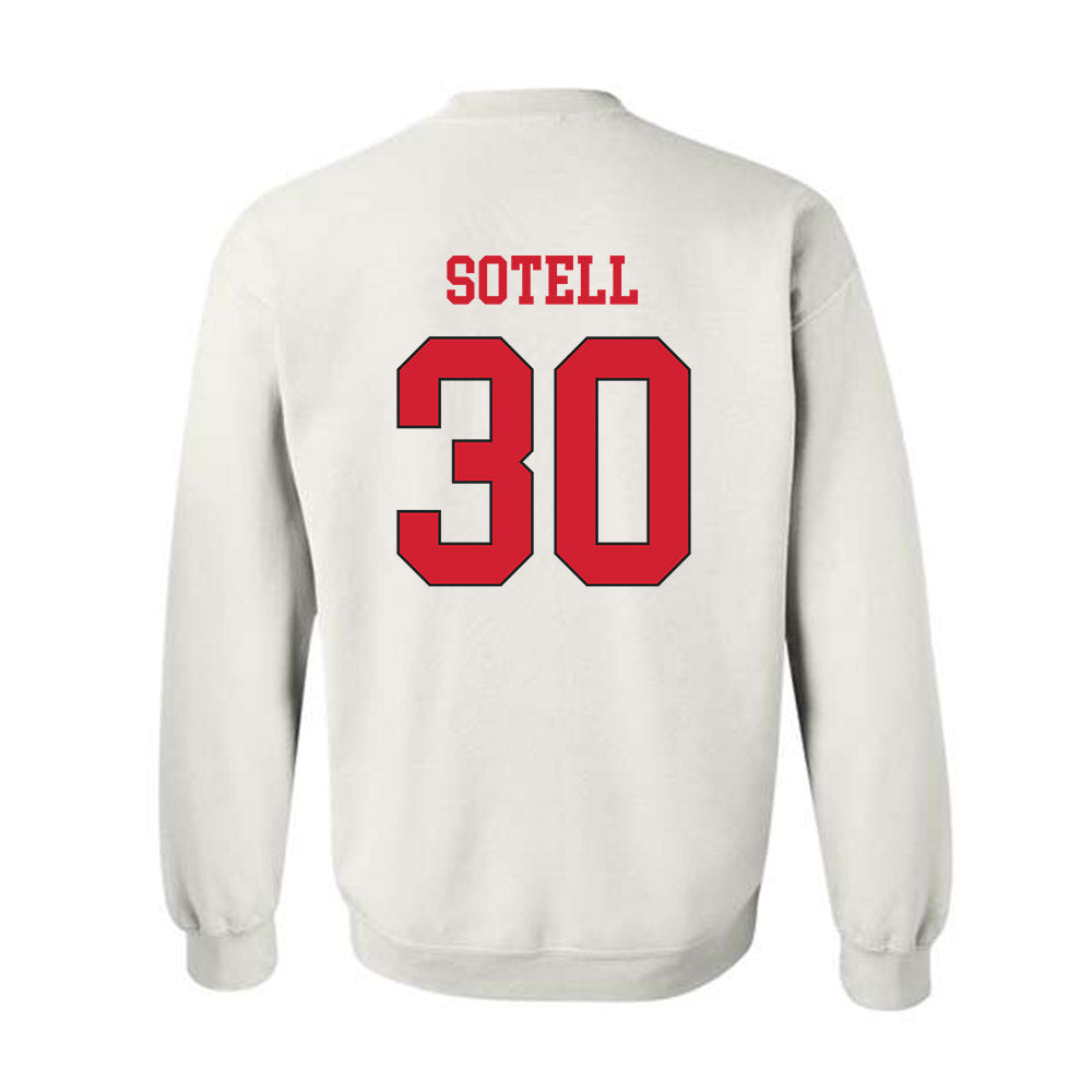 Maryland - NCAA Men's Basketball : Lukas Sotell - Classic Shersey Crewneck Sweatshirt-1