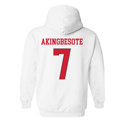 Maryland - NCAA Football : Tommy Akingbesote - Hooded Sweatshirt