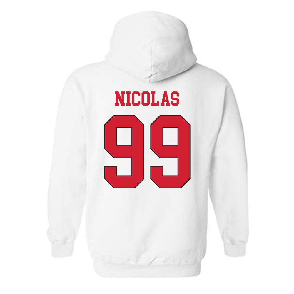 Maryland - NCAA Football : Dimitry Nicolas - Hooded Sweatshirt