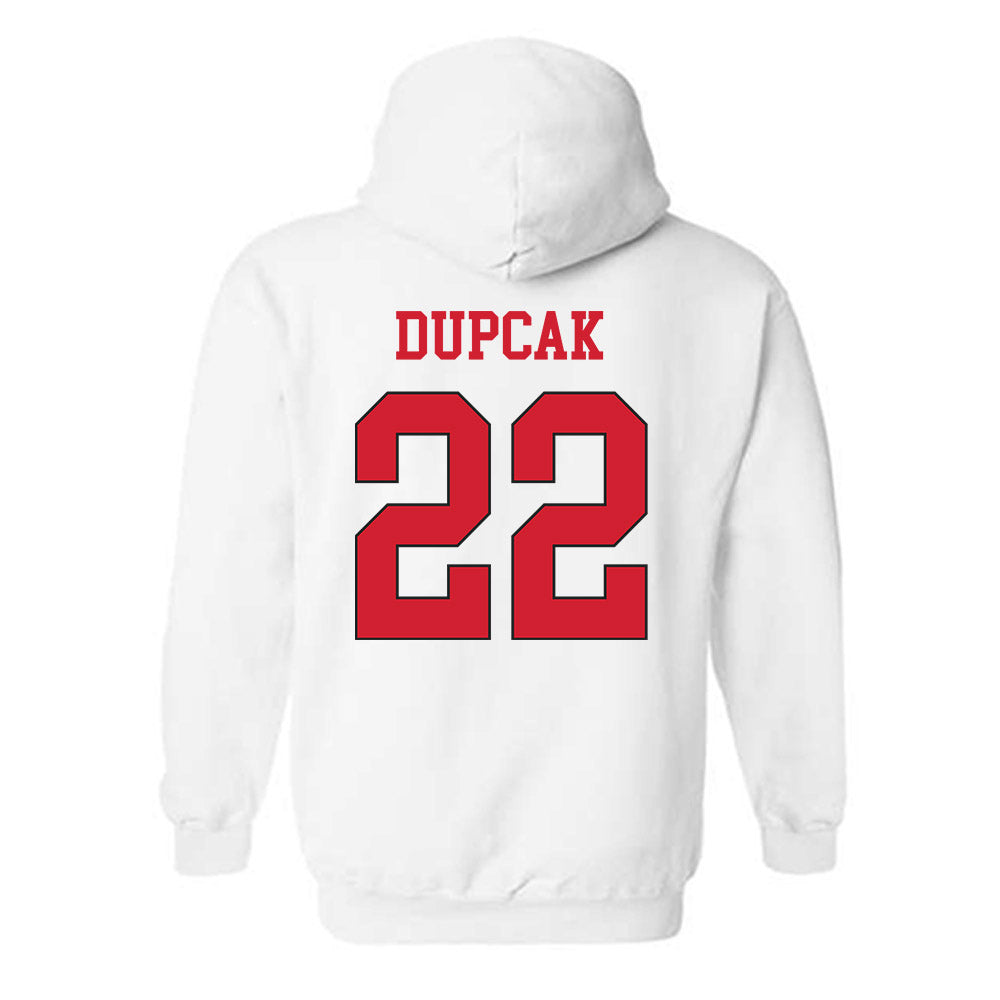 Maryland - NCAA Women's Lacrosse : Lexi Dupcak - Classic Shersey Hooded Sweatshirt-1