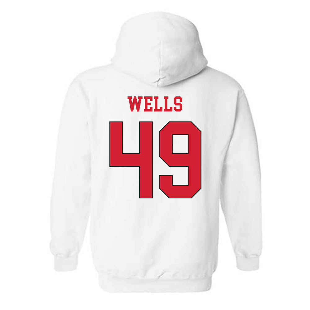 Maryland - NCAA Football : Chris Wells - Classic Shersey Hooded Sweatshirt-1