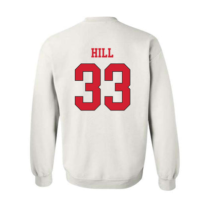 Maryland - NCAA Baseball : Aden Hill - Classic Shersey Crewneck Sweatshirt-1