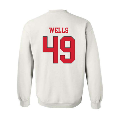 Maryland - NCAA Football : Chris Wells - Classic Shersey Crewneck Sweatshirt-1