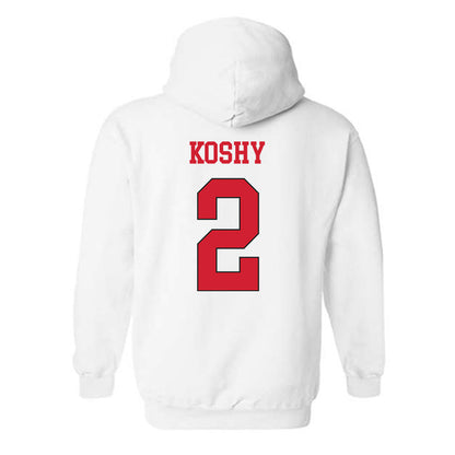 Maryland - NCAA Baseball : Andrew Koshy - Classic Shersey Hooded Sweatshirt-1