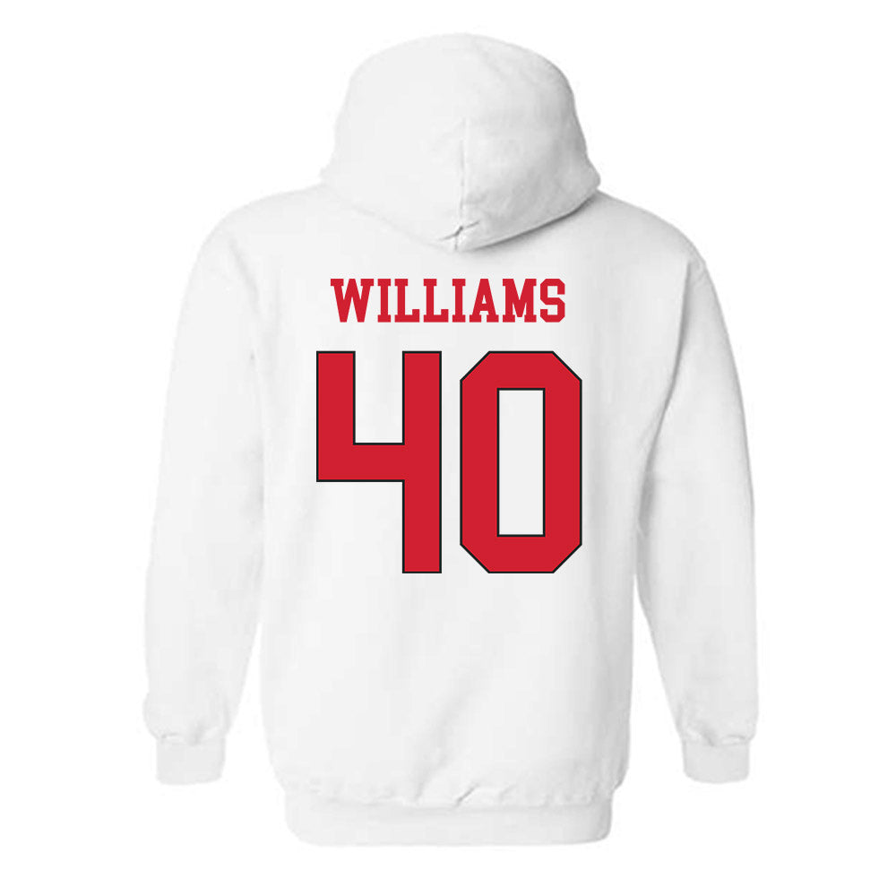 Maryland - NCAA Women's Basketball : Breanna Williams - Classic Shersey Hooded Sweatshirt-1