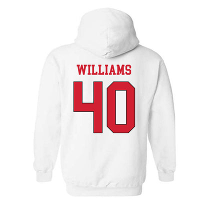 Maryland - NCAA Women's Basketball : Breanna Williams - Classic Shersey Hooded Sweatshirt-1