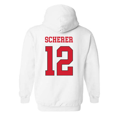 Maryland - NCAA Women's Volleyball : Katherine Scherer - Classic Shersey Hooded Sweatshirt-1