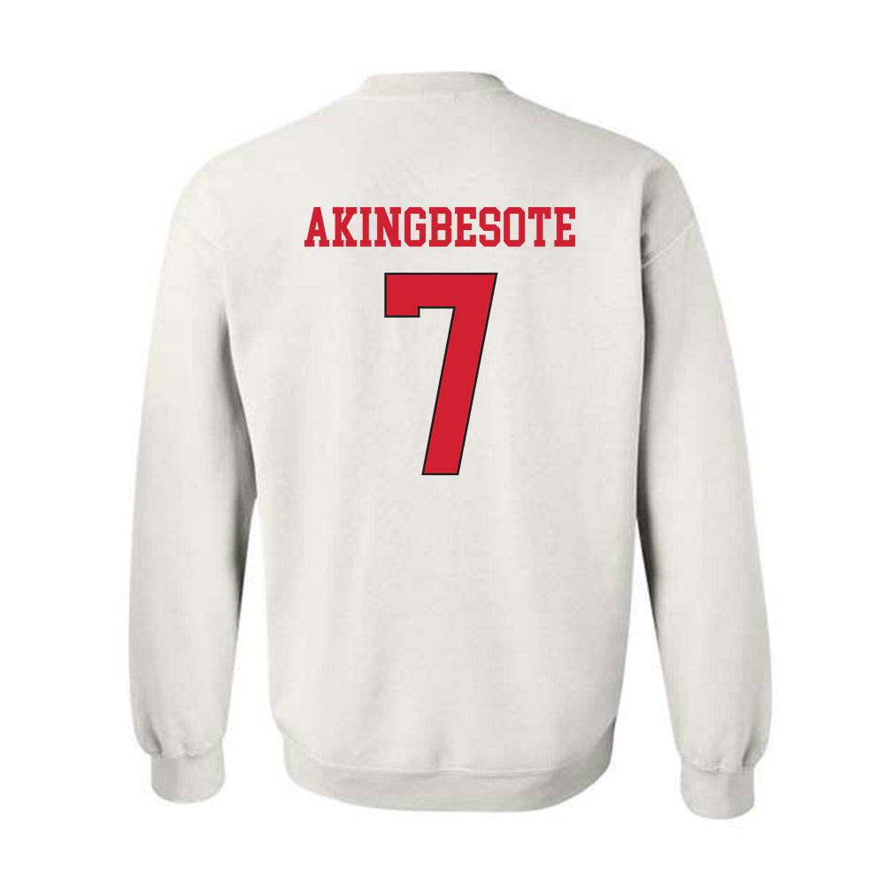 Maryland - NCAA Football : Tommy Akingbesote - Crewneck Sweatshirt