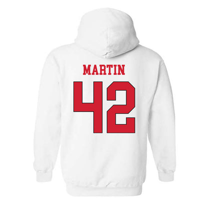 Maryland - NCAA Baseball : Brayden Martin - Classic Shersey Hooded Sweatshirt-1