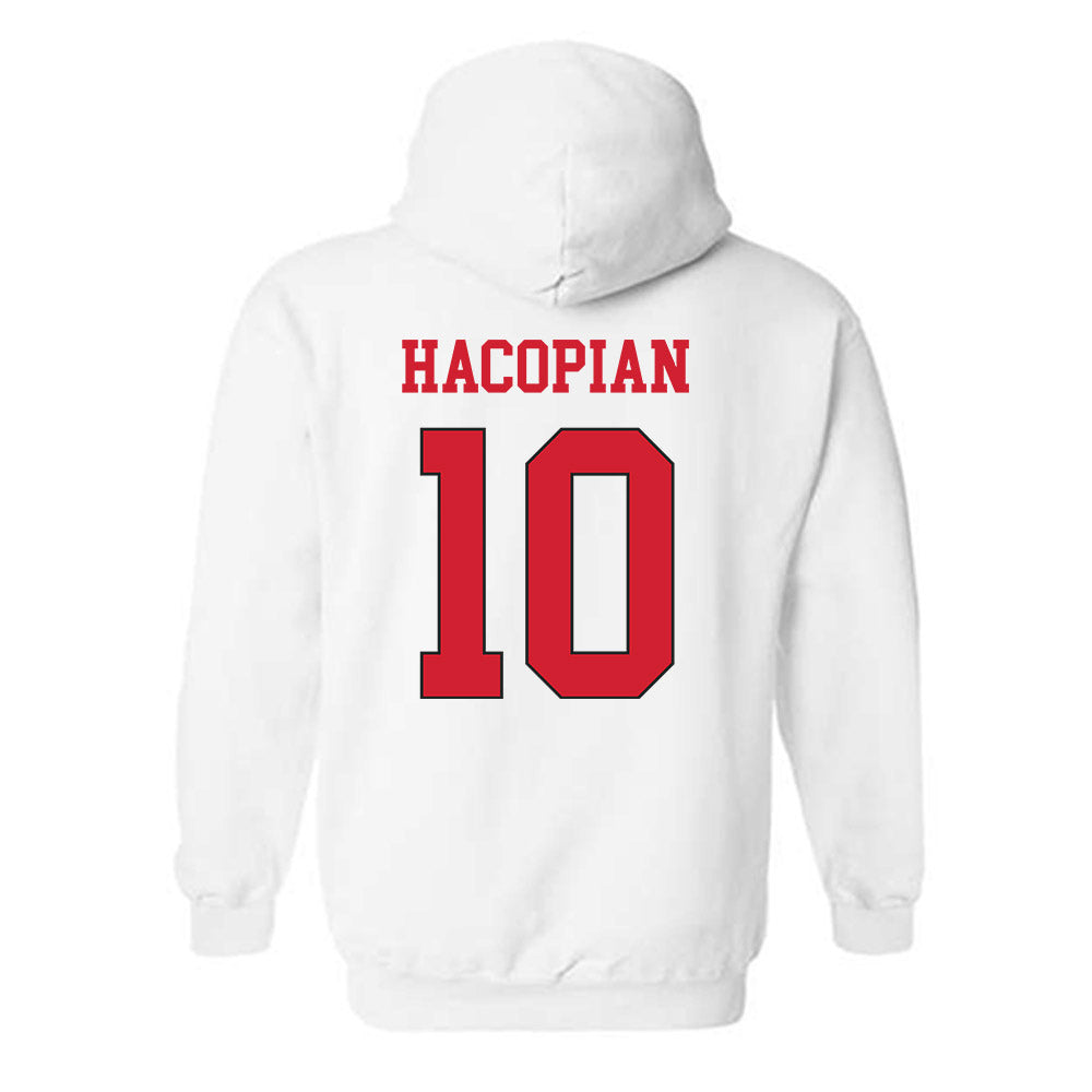 Maryland - NCAA Baseball : Chris Hacopian - Classic Shersey Hooded Sweatshirt-1