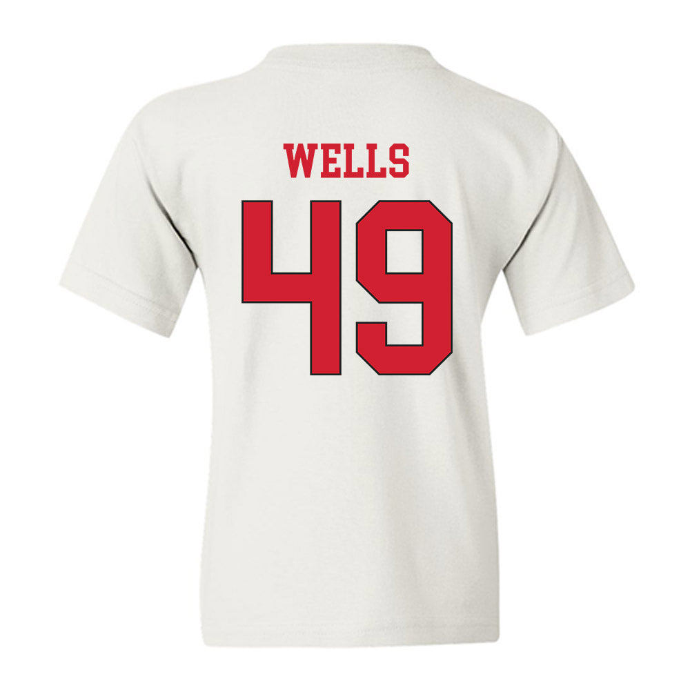 Maryland - NCAA Football : Chris Wells - Classic Shersey Youth T-Shirt-1