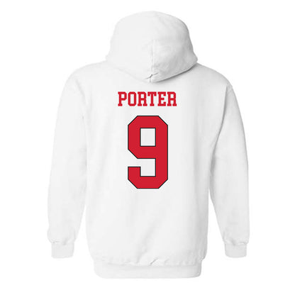 Maryland - NCAA Baseball : Hollis Porter - Classic Shersey Hooded Sweatshirt-1