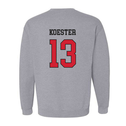 Maryland - NCAA Baseball : Logan Koester - Classic Shersey Crewneck Sweatshirt-1