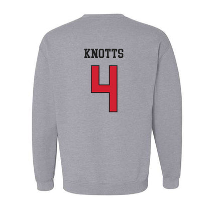 Maryland - NCAA Football : Shaleak Knotts - Classic Shersey Crewneck Sweatshirt