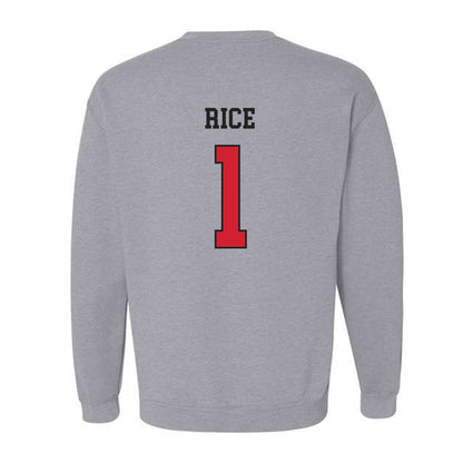 Maryland - NCAA Men's Basketball : Rodney Rice - Classic Shersey Crewneck Sweatshirt-1