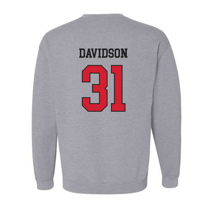 Maryland - NCAA Men's Lacrosse : Trace Davidson - Classic Shersey Crewneck Sweatshirt-1