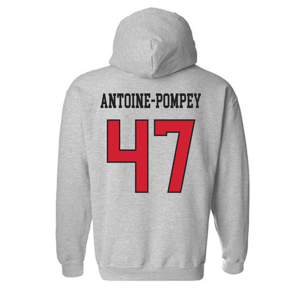 Maryland - NCAA Football : Sebastian Antoine-Pompey - Classic Shersey Hooded Sweatshirt