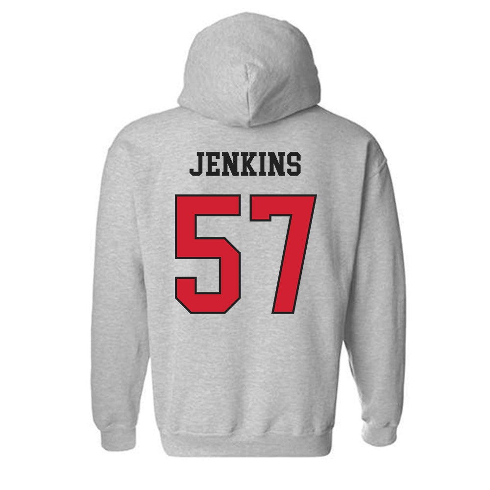 Maryland - NCAA Football : Bryce Jenkins - Classic Shersey Hooded Sweatshirt-1